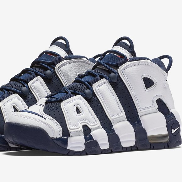 Nike Air More Uptempo Olympic Grade School GS 415082-104